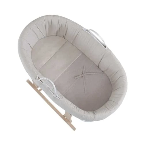 Micuna Lits Bébé Couffin En Fibres Naturelles Sable Et Nature Beige 4 Micuna Lits Bébé Couffin En Fibres Naturelles Sable Et Nature Beige – Image 2