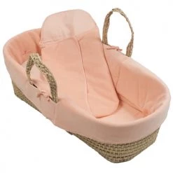 Eveil Et Nature Lits Bébé Couffin Et Sa Chanceliére Coton Bio Pêche