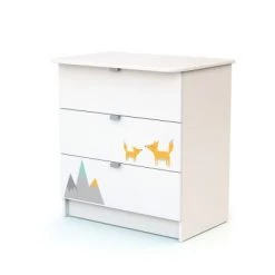 Webaby Lits Bébé Duo Lit Bébé Et Commode Blanc -Lits bébé Soldes duo lit bebe et commode blanc 10