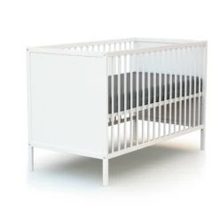 Webaby Lits Bébé Duo Lit Bébé Et Commode Blanc -Lits bébé Soldes duo lit bebe et commode blanc 2