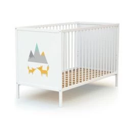 Webaby Lits Bébé Duo Lit Bébé Et Commode Blanc -Lits bébé Soldes duo lit bebe et commode blanc 8
