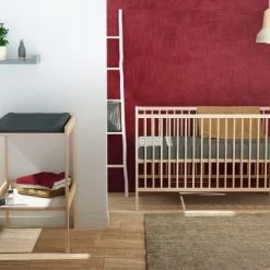 Webaby Lits Bébé Duo Lit Bébé Et Table à Langer Blanc -Lits bébé Soldes duo lit bebe et table a langer blanc 5