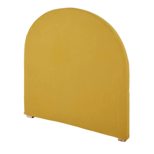 Maisons Du Monde Têtes De Lits Et Accessoires De Lits Enfants Housse De Tête De Lit 90 En Gaze De Coton Bio Jaune Moutarde 4 Maisons Du Monde Têtes De Lits Et Accessoires De Lits Enfants Housse De Tête De Lit 90 En Gaze De Coton Bio Jaune Moutarde – Image 2