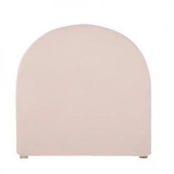 Maisons Du Monde Têtes De Lits Et Accessoires De Lits Enfants Housse De Tête De Lit 90 En Gaze De Coton Bio Rose