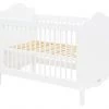 Bopita Lits Bébé Lit 60x120 Blanc En MDF 1 Bopita Lits Bébé Lit 60x120 Blanc En MDF -Lits bébé Soldes lit 60x120 blanc en mdf