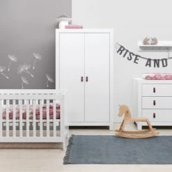 Bopita Lits Bébé Lit 60x120 Blanc En MDF 13 Bopita Lits Bébé Lit 60x120 Blanc En MDF -Lits bébé Soldes lit 60x120 blanc en mdf 11