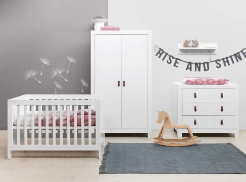 Bopita Lits Bébé Lit 60x120 Blanc En MDF 8 Bopita Lits Bébé Lit 60x120 Blanc En MDF – Image 6