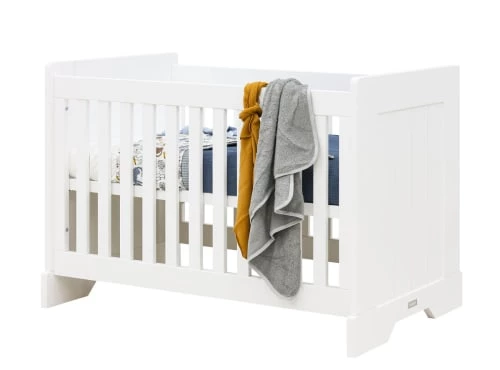Bopita Lits Bébé Lit 60x120 Blanc En MDF 4 Bopita Lits Bébé Lit 60x120 Blanc En MDF – Image 2