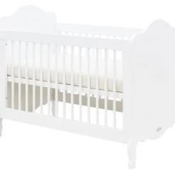 Bopita Lits Bébé Lit 60x120 Blanc En MDF -Lits bébé Soldes lit 60x120 blanc en mdf 2