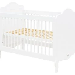 Bopita Lits Bébé Lit 60x120 Blanc En MDF
