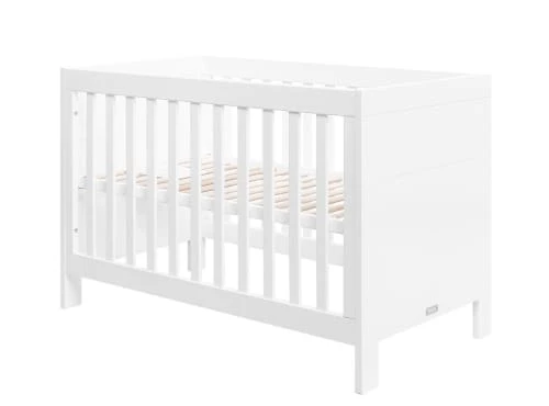 Bopita Lits Bébé Lit 60x120 Blanc En MDF 3 Bopita Lits Bébé Lit 60x120 Blanc En MDF