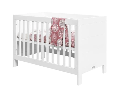 Bopita Lits Bébé Lit 60x120 Blanc En MDF 4 Bopita Lits Bébé Lit 60x120 Blanc En MDF – Image 2