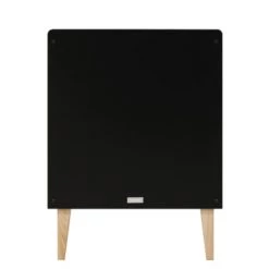 Bopita Lits Bébé Lit 60x120 Noir Mat/naturel En MDF Et Hêtre -Lits bébé Soldes lit 60x120 noir mat naturel en mdf et hetre 2