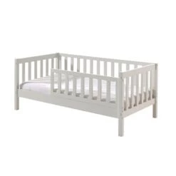 Vipack Lits Bébé Lit 70x140 Sommier Inclus Gris -Lits bébé Soldes lit 70x140 sommier inclus blanc