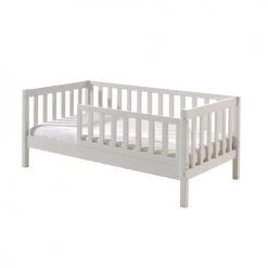 Vipack Lits Bébé Lit 70x140 Sommier Inclus Blanc