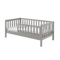 Vipack Lits Bébé Lit 70x140 Sommier Inclus Blanc -Lits bébé Soldes lit 70x140 sommier inclus gris 5