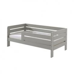 Vipack Lits Bébé Lit 70x140 Sommier Inclus Gris