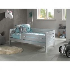 Vipack Lits Bébé Lit 70x140 Sommier Inclus Gris -Lits bébé Soldes lit 70x140 sommier inclus gris 9