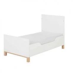 Galipette Lits Bébé Lit à Barreaux En Bois Blanc 70x140 Avec Pans 140 Cm -Lits bébé Soldes lit a barreaux en bois blanc 70x140 avec pans 140 cm 3
