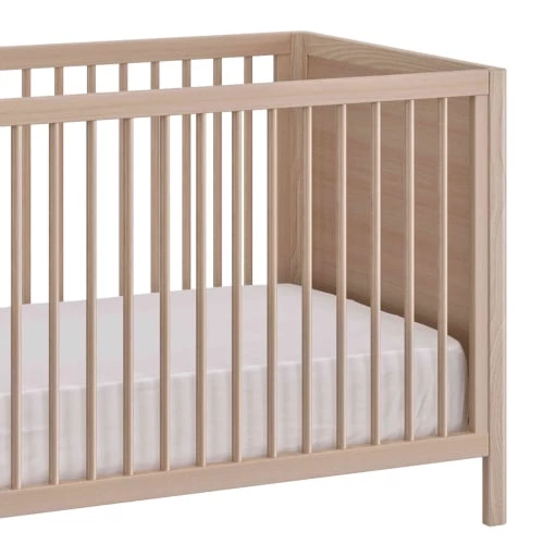 Galipette Lits Bébé Lit à Barreaux En Bois Imitation Chêne Clair 70x140 6 Galipette Lits Bébé Lit à Barreaux En Bois Imitation Chêne Clair 70x140 – Image 4
