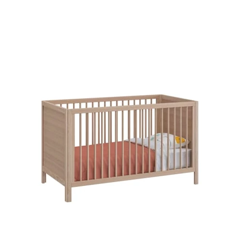 Galipette Lits Bébé Lit à Barreaux En Bois Imitation Chêne Clair 70x140 Avec Pans 140 Cm 5 Galipette Lits Bébé Lit à Barreaux En Bois Imitation Chêne Clair 70x140 Avec Pans 140 Cm – Image 3