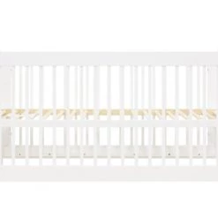 Bopita Lits Bébé Lit Banquette 70x140 Blanc En MDF