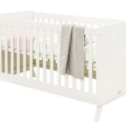 Bopita Lits Bébé Lit Banquette 70x140 Blanc En MDF Et Hêtre 10 Bopita Lits Bébé Lit Banquette 70x140 Blanc En MDF Et Hêtre -Lits bébé Soldes lit banquette 70x140 blanc en mdf et hetre 2