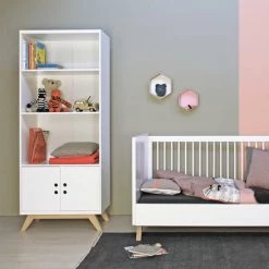 Bopita Lits Bébé Lit Banquette évolutif 70x140 Blanc Naturel -Lits bébé Soldes lit banquette evolutif 70x140 blanc naturel 9
