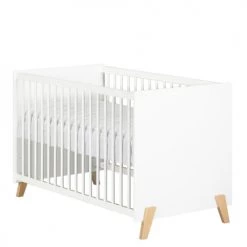 BabyPrice Lits Bébé Lit Bébé 120 X 60 En Bois Blanc 8 BabyPrice Lits Bébé Lit Bébé 120 X 60 En Bois Blanc -Lits bébé Soldes lit bebe 120 x 60 en bois blanc 2