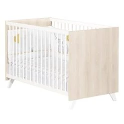 BabyPrice Lits Bébé Lit Bébé 120x60 En Bois Gris Foncé 10 BabyPrice Lits Bébé Lit Bébé 120x60 En Bois Gris Foncé -Lits bébé Soldes lit bebe 120x60 en bois beige 5