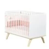 Sauthon Lits Bébé Lit Bébé 120X60 En Bois Blanc -Lits bébé Soldes lit bebe 120x60 en bois blanc