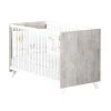 BabyPrice Lits Bébé Lit Bébé 120x60 En Bois Gris Foncé -Lits bébé Soldes lit bebe 120x60 en bois gris fonce 1