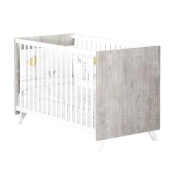 BabyPrice Lits Bébé Lit Bébé 120x60 En Bois Gris Foncé 7 BabyPrice Lits Bébé Lit Bébé 120x60 En Bois Gris Foncé – Image 5