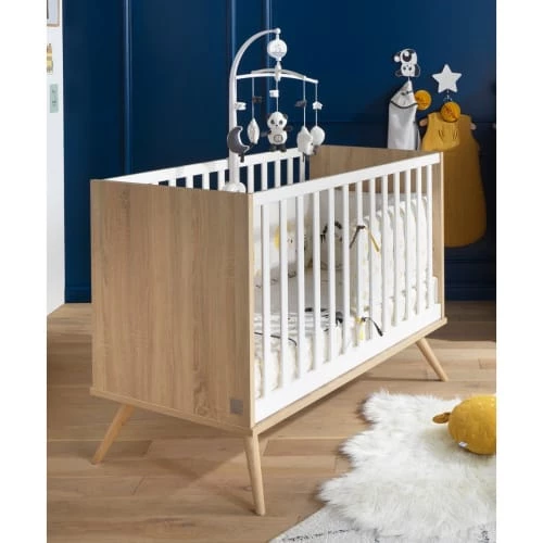 Sauthon Lits Bébé Lit Bébé 120X60 En Bois Marron 4 Sauthon Lits Bébé Lit Bébé 120X60 En Bois Marron – Image 2