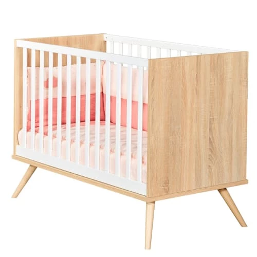 Sauthon Lits Bébé Lit Bébé 120X60 En Bois Marron 3 Sauthon Lits Bébé Lit Bébé 120X60 En Bois Marron
