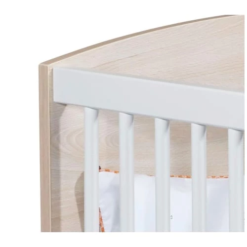 Sauthon Lits Bébé Lit Bebe 120x60 En MDF Beige 5 Sauthon Lits Bébé Lit Bebe 120x60 En MDF Beige – Image 3
