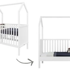 Bopita Lits Bébé Lit Bébé 60x120 Blanc -Lits bébé Soldes lit bebe 60x120 blanc 24
