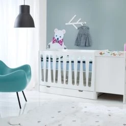 Pinio Lits Bébé Lit Bébé 60x120 Blanc -Lits bébé Soldes lit bebe 60x120 blanc 47