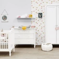 Bopita Lits Bébé Lit Bébé 60x120 Blanc -Lits bébé Soldes lit bebe 60x120 blanc 5