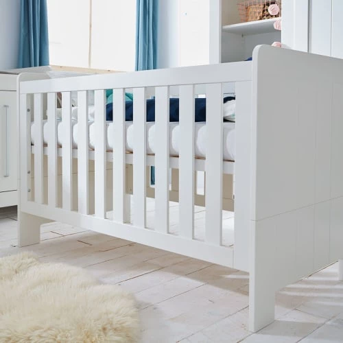 Pinio Lits Bébé Lit Bébé 60x120 Blanc 5 Pinio Lits Bébé Lit Bébé 60x120 Blanc – Image 3