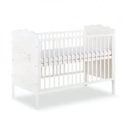 Klups Lits Bébé Lit Bébé 60x120 Blanc