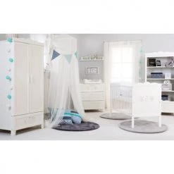 Klups Lits Bébé Lit Bébé 60x120 Blanc -Lits bébé Soldes lit bebe 60x120 blanc 58