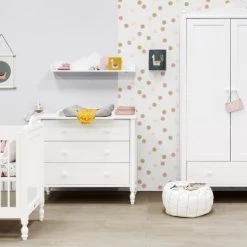 Bopita Lits Bébé Lit Bébé 60x120 Blanc -Lits bébé Soldes lit bebe 60x120 blanc 6
