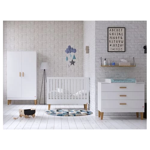 Vox Lits Bébé Lit Bébé 60x120 Blanc 5 Vox Lits Bébé Lit Bébé 60x120 Blanc – Image 3