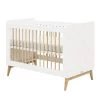 Bopita Lits Bébé Lit Bébé 60x120 Blanc Chêne 2 Bopita Lits Bébé Lit Bébé 60x120 Blanc Chêne -Lits bébé Soldes lit bebe 60x120 blanc chene