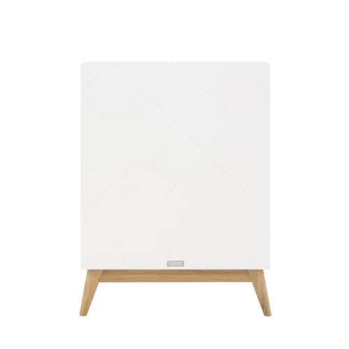 Bopita Lits Bébé Lit Bébé 60x120 Blanc Chêne 6 Bopita Lits Bébé Lit Bébé 60x120 Blanc Chêne – Image 4