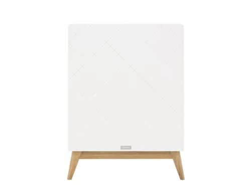 Bopita Lits Bébé Lit Bébé 60x120 Blanc Chêne 7 Bopita Lits Bébé Lit Bébé 60x120 Blanc Chêne – Image 5