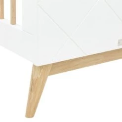 Bopita Lits Bébé Lit Bébé 60x120 Blanc Chêne 13 Bopita Lits Bébé Lit Bébé 60x120 Blanc Chêne -Lits bébé Soldes lit bebe 60x120 blanc chene 5