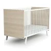 AT4 Lits Bébé Lit Bébé 60x120 Blanc Et Bouleau 2 AT4 Lits Bébé Lit Bébé 60x120 Blanc Et Bouleau -Lits bébé Soldes lit bebe 60x120 blanc et bouleau