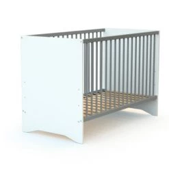 AT4 Lits Bébé Lit Bébé 60x120 Blanc Et Gris 12 AT4 Lits Bébé Lit Bébé 60x120 Blanc Et Gris -Lits bébé Soldes lit bebe 60x120 blanc et gris 4
